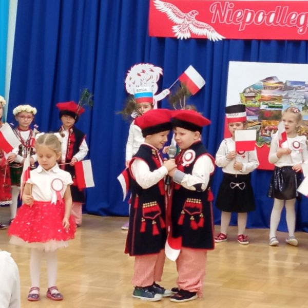Obchody Narodowego Święta Niepodległości w Przedszkolu Miejskim nr 9 w Jaśle