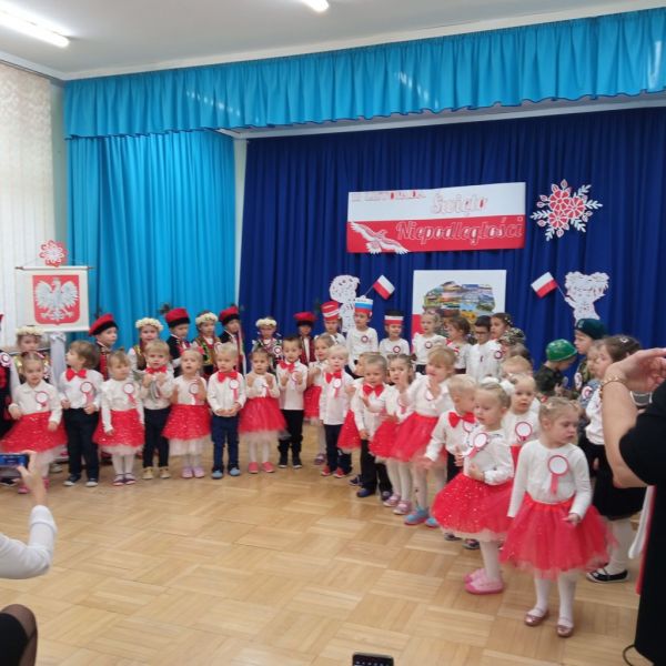 Obchody Narodowego Święta Niepodległości w Przedszkolu Miejskim nr 9 w Jaśle