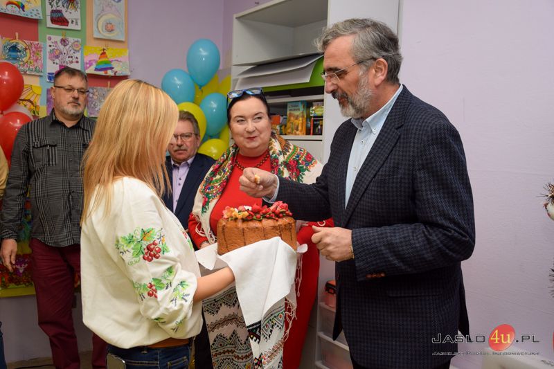 Otwarcie świetlicy środowiskowej dla rodzin Ukraińskich w Jaśle