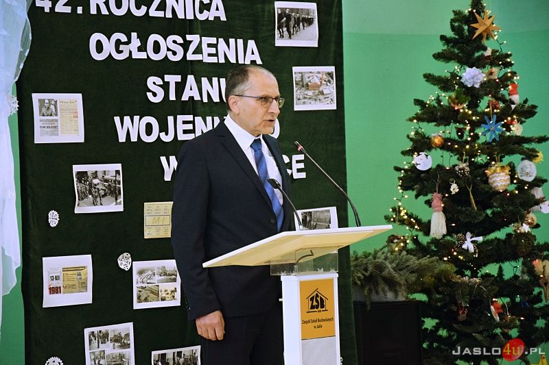 Dzień Pamięci Ofiar Stanu Wojennego w ZSB w Jaśle