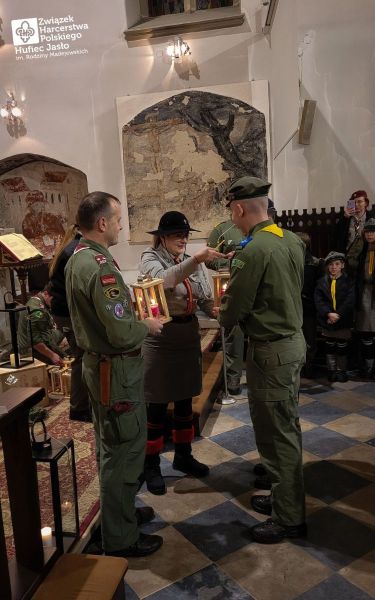 Betlejemskie Światło Pokoju jest już w Jaśle