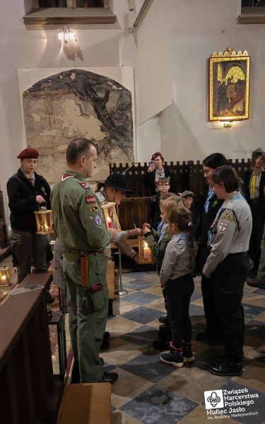 Betlejemskie Światło Pokoju jest już w Jaśle