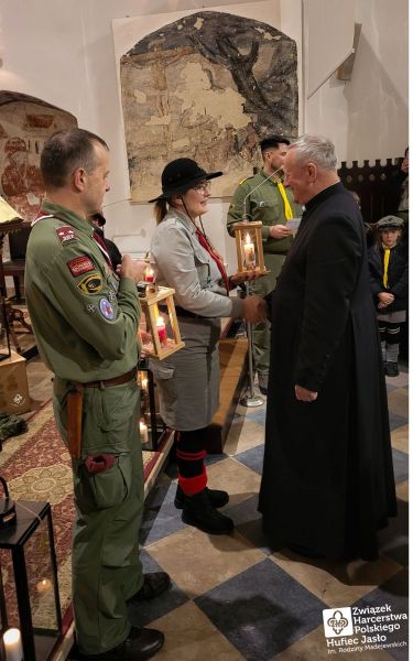 Betlejemskie Światło Pokoju jest już w Jaśle