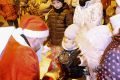 Święty Mikołaj odwiedził dzieci na osiedlu Krasińskiego-Szopena
