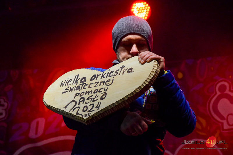 32. Finał Wielkiej Orkiestry Świątecznej Pomocy - Jasło 2024 - koncert zespołu Krusher i licytacje