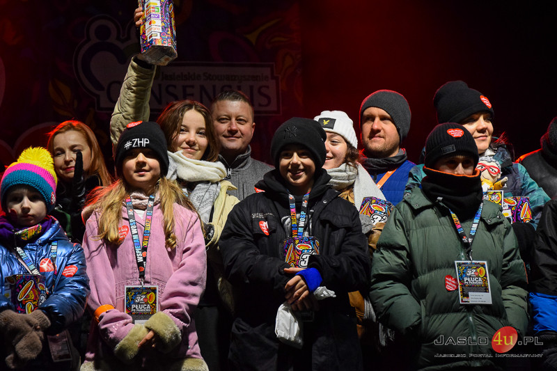 32. Finał Wielkiej Orkiestry Świątecznej Pomocy - Jasło 2024 - koncert zespołu Krusher i licytacje