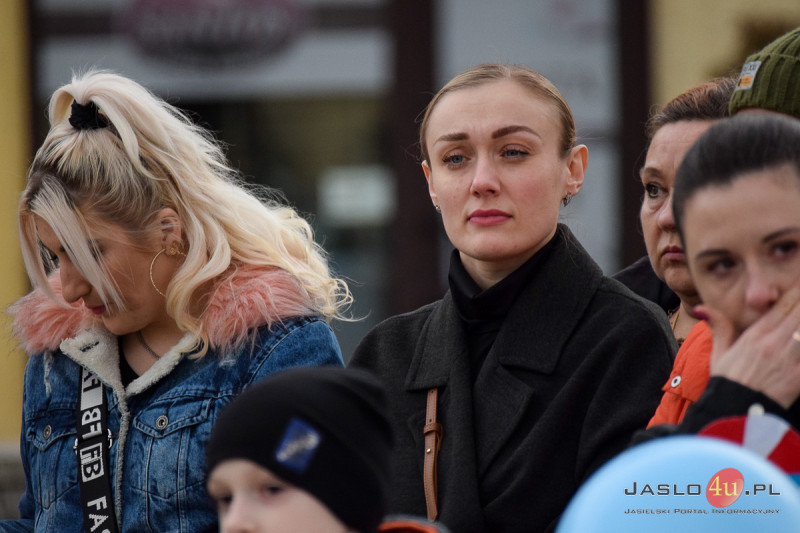 Społeczność mniejszości ukraińskiej w Jaśle wspomina dzień agresji rosyjskiej na Ukrainę