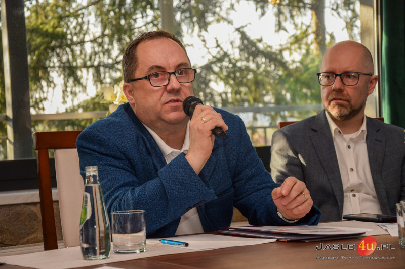 Spotkanie jasielskich przedsiębiorców z kandydatami na urząd burmistrza Jasła