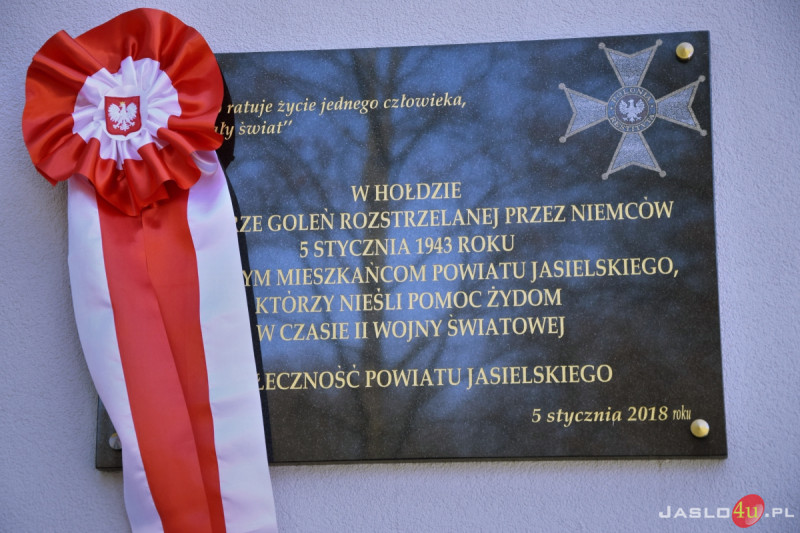 Uczczono pamięć Polaków ratujących Żydów