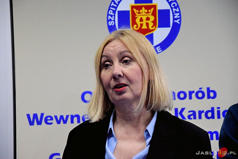 Uroczyste oddanie videogastroskopu w jasielskim szpitalu