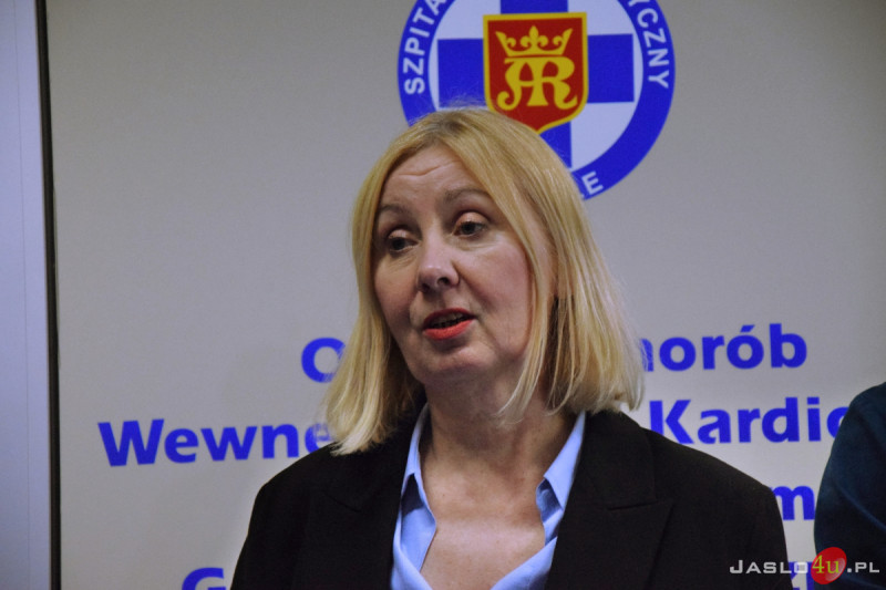 Uroczyste oddanie videogastroskopu w jasielskim szpitalu
