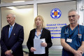 Uroczyste oddanie videogastroskopu w jasielskim szpitalu