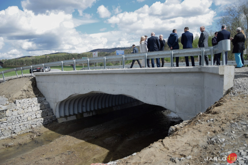 Oddanie do użytku nowego mostu w Czermnej