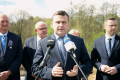 Oddanie do użytku nowego mostu w Czermnej