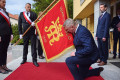 Uroczystość nadania sztandaru Miasta Jasła