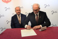 Uroczystość nadania sztandaru Miasta Jasła
