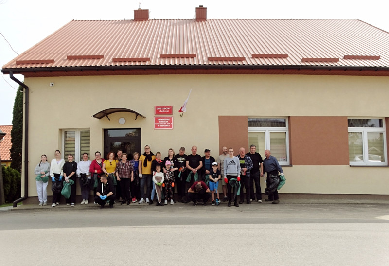 Wiosenne sprzątanie w Sądkowej