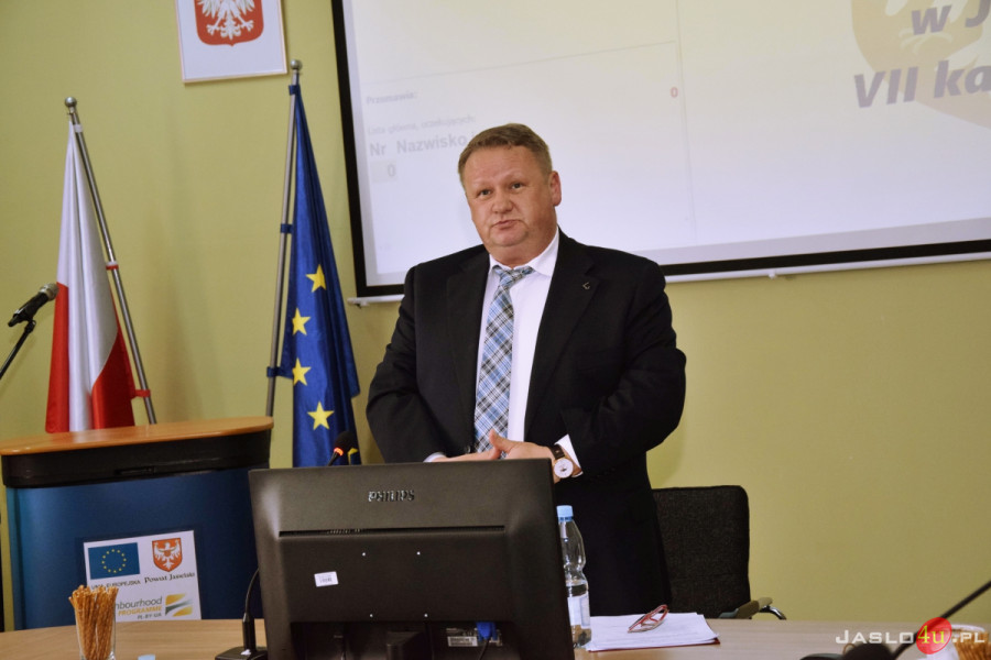 I Sesja Rady Powiatu w Jaśle VII kadencji