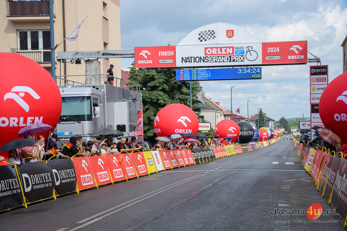Meta 4. etapu ORLEN Wyścigu Narodów - Jasło 2024