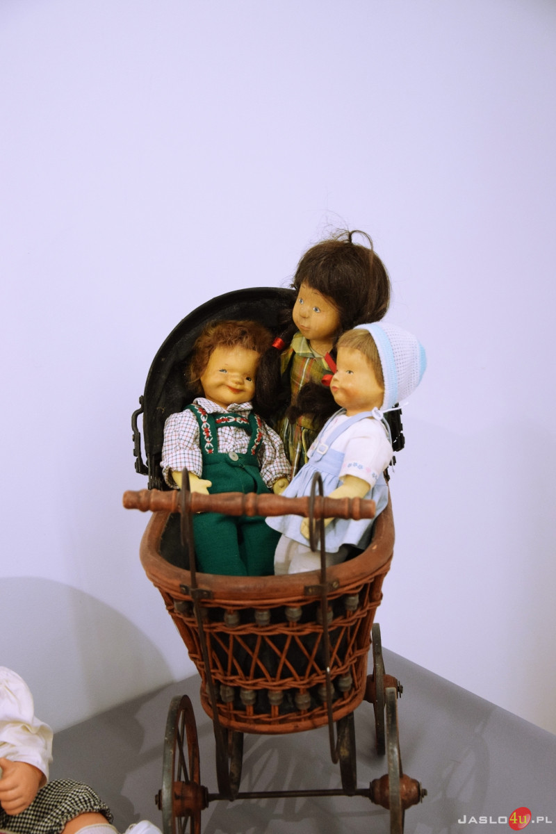Wystawa zabawek w Muzeum Regionalnym w Jaśle