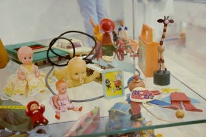 Wystawa zabawek w Muzeum Regionalnym w Jaśle
