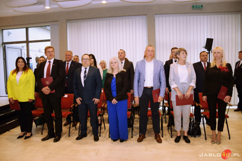 Zaprzysiężenie Burmistrza i Rady Miejskiej Jasła