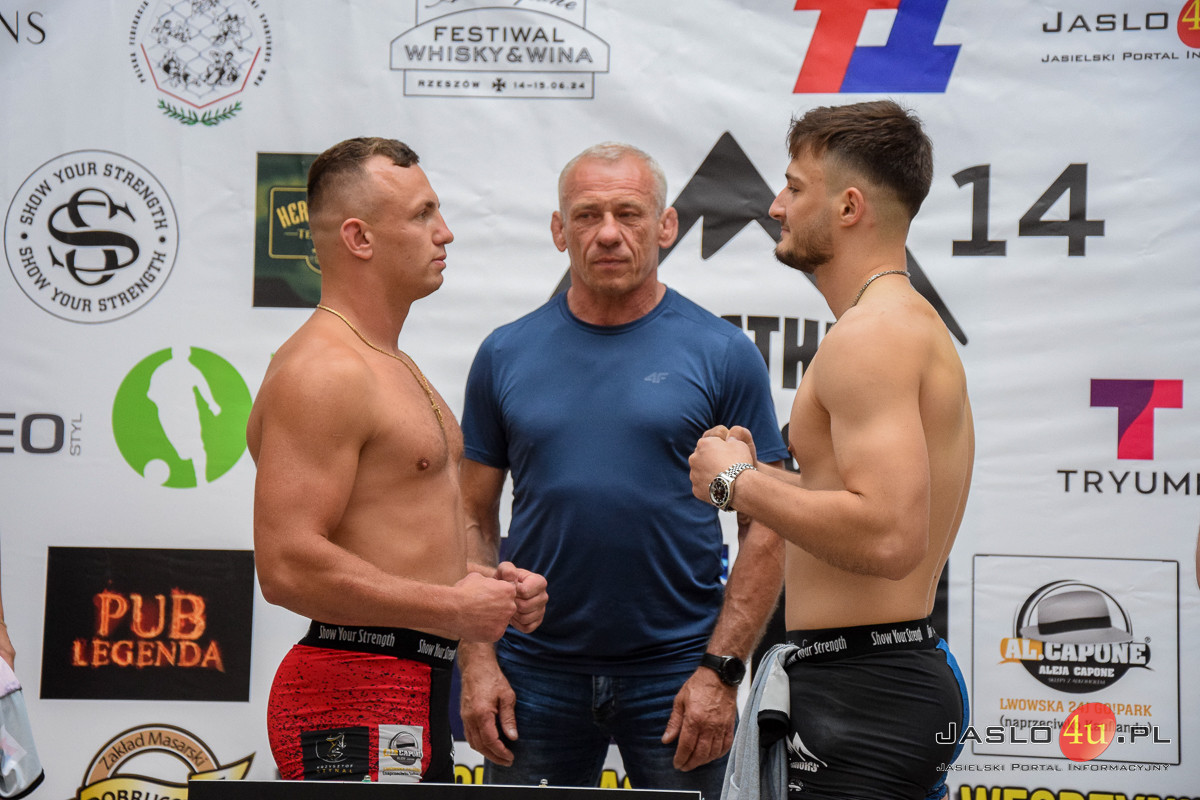 Ważenie oficjalne przed Galą MMA „Carpathian Warriors” w Jaśle