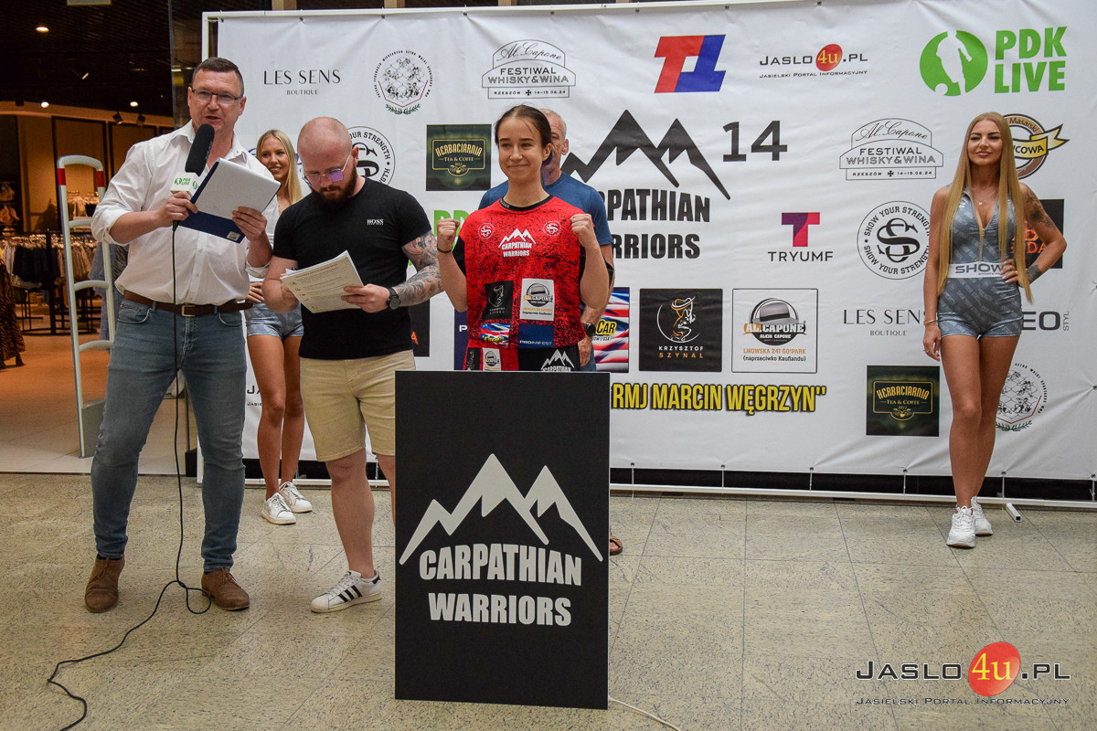 Ważenie oficjalne przed Galą MMA „Carpathian Warriors” w Jaśle
