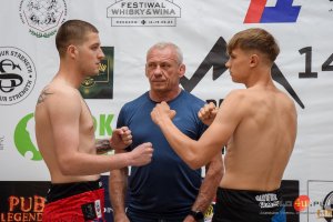 Ważenie oficjalne przed Galą MMA „Carpathian Warriors” w Jaśle