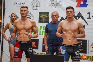 Ważenie oficjalne przed Galą MMA „Carpathian Warriors” w Jaśle