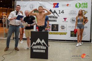 Ważenie oficjalne przed Galą MMA „Carpathian Warriors” w Jaśle