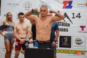 Ważenie oficjalne przed Galą MMA „Carpathian Warriors” w Jaśle
