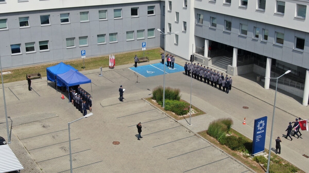 Święto Policji w Komendzie Powiatowej Policji w Jaśle