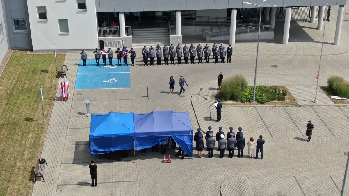 Święto Policji w Komendzie Powiatowej Policji w Jaśle