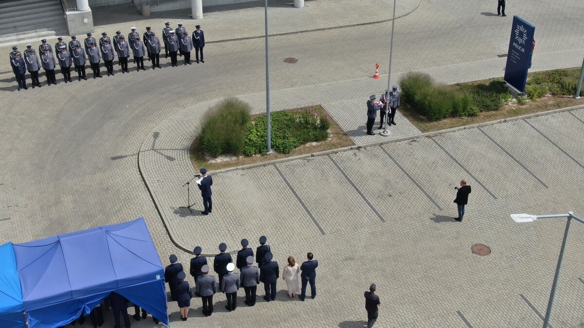 Święto Policji w Komendzie Powiatowej Policji w Jaśle
