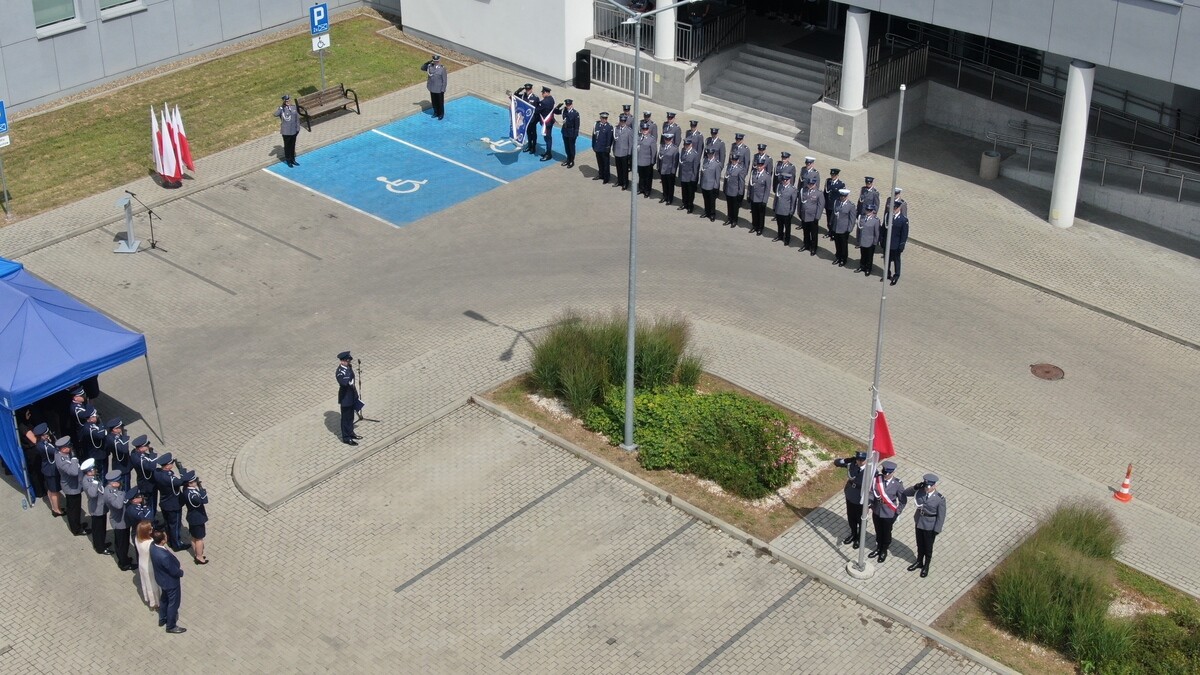 Święto Policji w Komendzie Powiatowej Policji w Jaśle