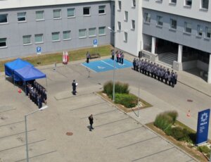 Święto Policji w Komendzie Powiatowej Policji w Jaśle