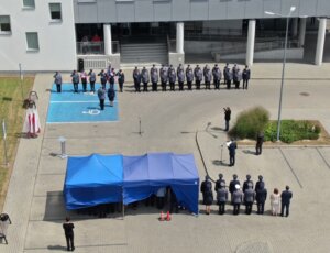 Święto Policji w Komendzie Powiatowej Policji w Jaśle