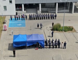 Święto Policji w Komendzie Powiatowej Policji w Jaśle