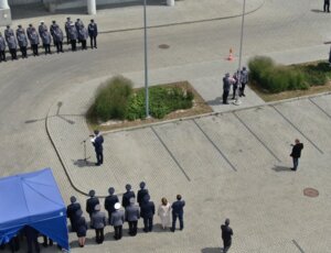 Święto Policji w Komendzie Powiatowej Policji w Jaśle