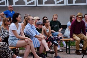 Koncert przy ławeczce Jerzego "Dudusia" Matuszkiewicza