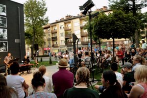 Koncert przy ławeczce Jerzego "Dudusia" Matuszkiewicza