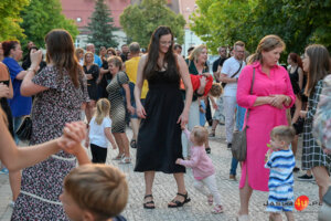 Potańcówka na jasielskim rynku