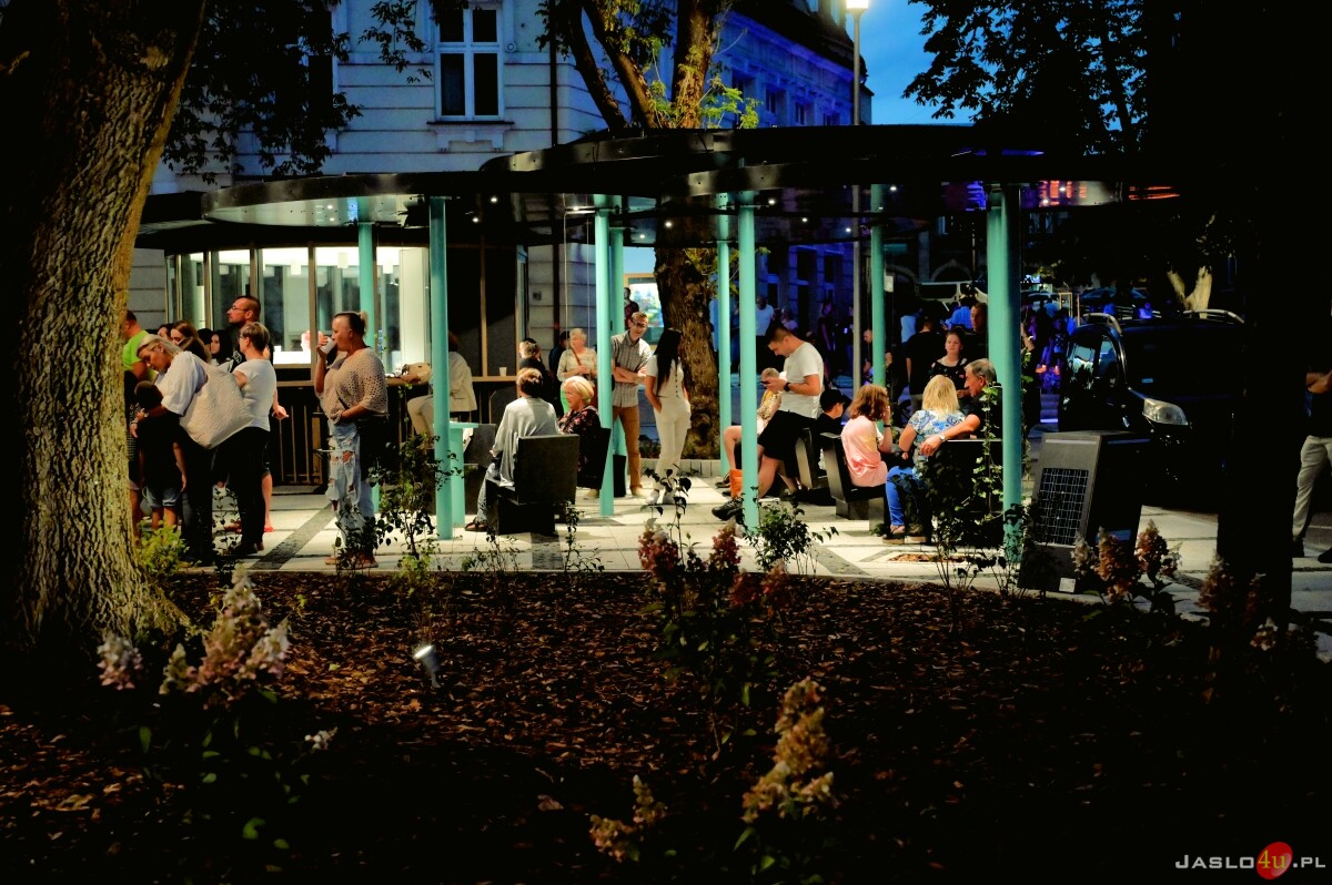 Spotkanie przy kotwicy na Placu Inwalidów w Jaśle