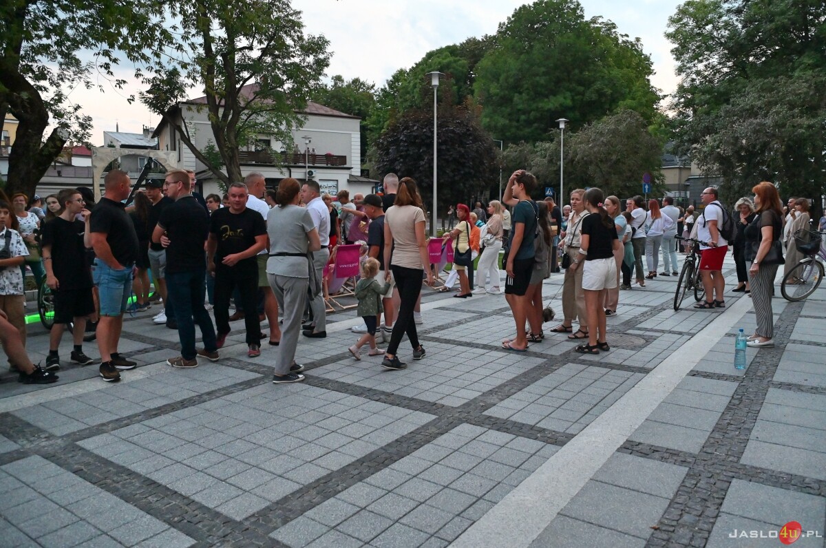 Spotkanie przy kotwicy na Placu Inwalidów w Jaśle