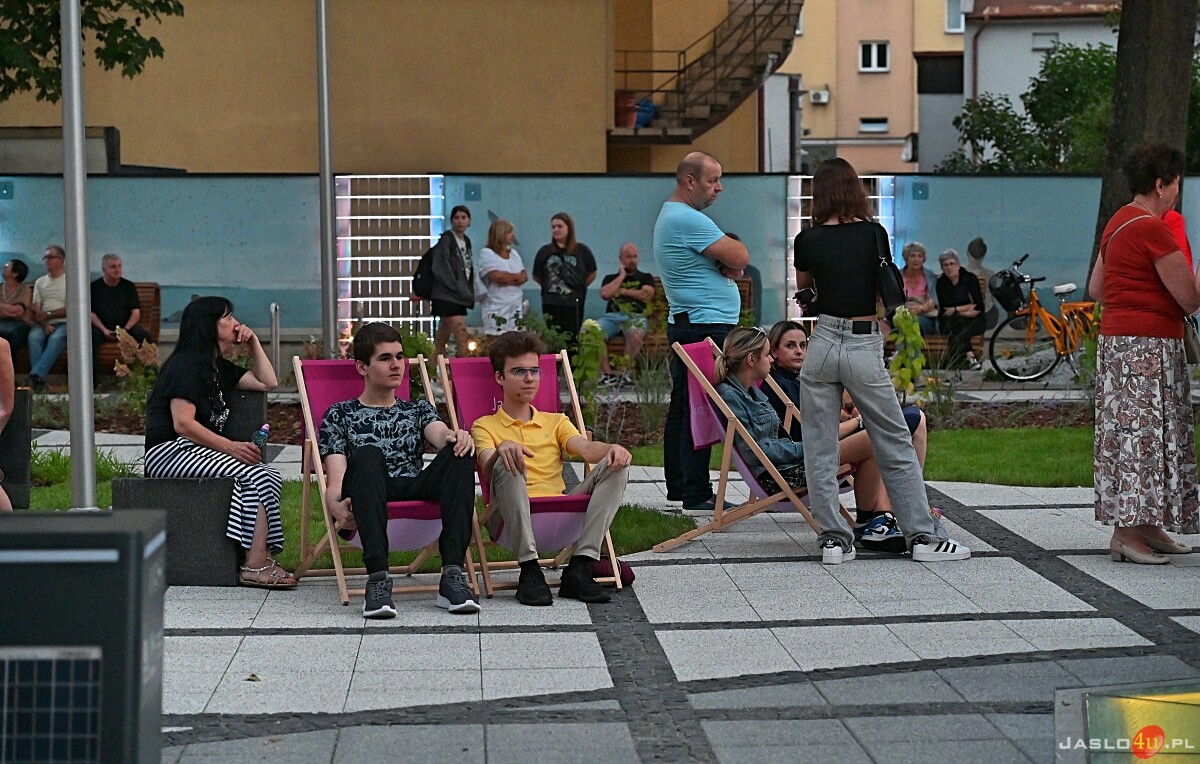 Spotkanie przy kotwicy na Placu Inwalidów w Jaśle