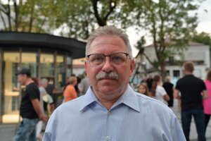 Spotkanie przy kotwicy na Placu Inwalidów w Jaśle