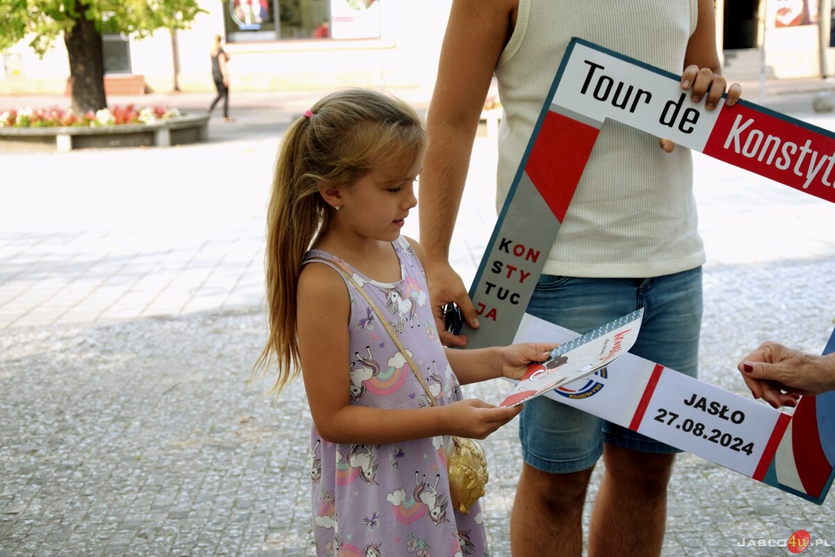 Tour de Konstytucja w Jaśle