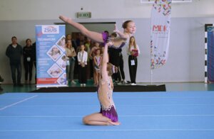 Międzywojewódzkie Mistrzostwa Młodzików w Akrobatyce Sportowej