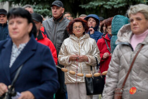Procesja różańcowa ulicami Jasła 2024